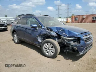 2019 Subaru Outback Premium with VIN 4S4BSAFC1K3345254, listed as a Copart auction lot 56785595 with 91,820 mi miles and Salvage title. Bid and sale history available at DreamBid. Image 4.