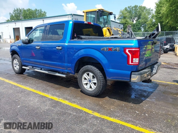 2016 Ford F-150 XLT z VIN 1FTEW1EF3GFA17776, wystawiony jako IAAI lot #42681947 z przebiegiem 81 141 mil mil oraz . Historia ofert i sprzedaży dostępna na DreamBid. Obrazek 3.