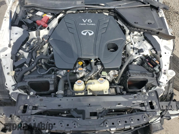 2020 Infiniti Q50 Red Sport 400 с VIN JN1FV7AP8LM630087, выставлен на аукционе Copart как лот 45425455 с пробегом 55 597 миль миль и Списание • Salvage title. История ставок и продаж доступна на DreamBid. Изображение 12.