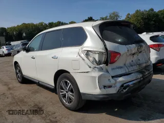 2018 Nissan Pathfinder SV with VIN 5N1DR2MM4JC663986, listed as a Copart auction lot 71615684 with 59,573 mi miles and Non repairable. Bid and sale history available at DreamBid. Image 2.