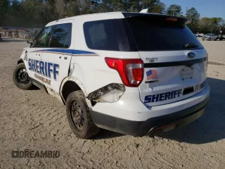 2017 Ford Police Interceptor Utility z VIN 1FM5K8AR5HGA12977, wystawiony jako Copart lot #39727692 z przebiegiem 163 511 mil mil oraz Szkoda całkowita • Salvage title. Historia ofert i sprzedaży dostępna na DreamBid. Obrazek 3.