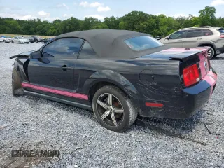 2007 Ford Mustang Deluxe with VIN 1ZVFT84N875303169, listed as a Copart auction lot 58171305 with 205,112 mi miles and Salvage title. Bid and sale history available at DreamBid. Image 2.