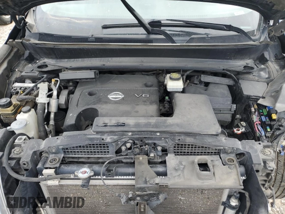 2015 Nissan Pathfinder SV with VIN 5N1AR2MM2FC664368, listed as a Copart auction lot 59868675 with 197,522 mi miles and Salvage title. Bid and sale history available at DreamBid. Image 12.