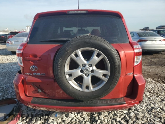 2009 Toyota RAV4 with VIN JTMBF33V895004796, listed as a Copart auction lot 48719515 with 0 mi miles and Salvage Title. Bid and sale history available at carsss.com. Image 6.