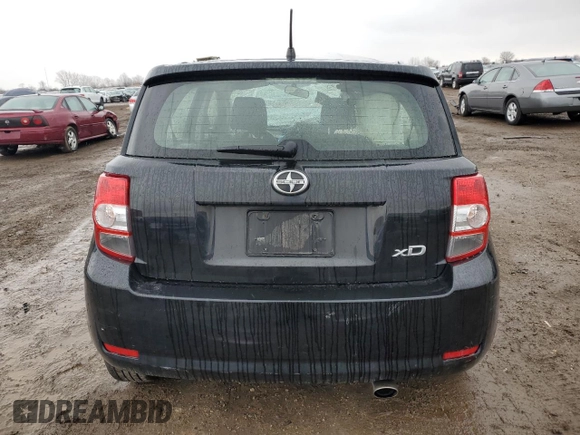 2010 Scion xD with VIN JTKKU4B44A1006795, listed as a Copart auction lot 48233665 with 0 mi miles and Salvage Title. Bid and sale history available at carsss.com. Image 6.
