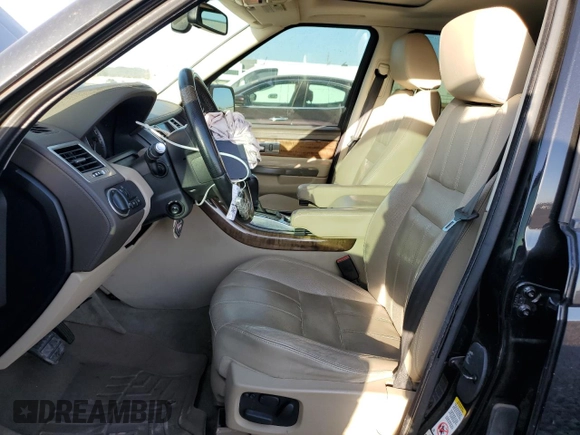 2013 Land Rover Range Rover Sport HSE LUX with VIN SALSK2D45DA805996, listed as a Copart auction lot 45919025 with 113,083 mi miles and Salvage Title. Bid and sale history available at carsss.com. Image 7.