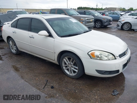 2008 Chevrolet Impala LTZ with VIN 2G1WU583389180613, listed as a IAAI auction lot 41865145 with 213,622 mi miles and . Bid and sale history available at DreamBid. Image 1.