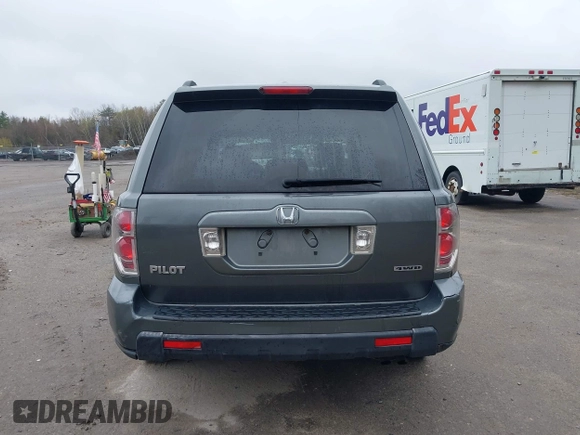 2007 Honda Pilot EX-L with VIN 2HKYF18667H526601, listed as a IAAI auction lot 42182710 with 221,948 mi miles and . Bid and sale history available at carsss.com. Image 15.