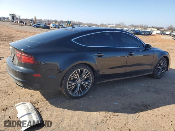 2016 Audi A7 3.0 Premium Plus with VIN WAUWGAFC4GN180820, listed as a Copart auction lot 41121534 with 60,687 mi miles. Bid and sale history available at carsss.com. Image 3.