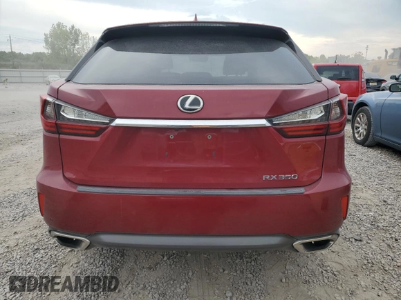2016 Lexus RX 350 with VIN 2T2ZZMCA2GC028158, listed as a Copart auction lot 69611244 with 195,879 mi miles and Salvage Title. Bid and sale history available at DreamBid. Image 6.