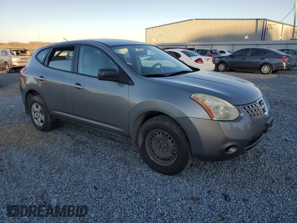 2009 Nissan Rogue SL with VIN JN8AS58TX9W327580, listed as a Copart auction lot 84003894 with 233,621 mi miles and Salvage Title. Bid and sale history available at DreamBid. Image 4.