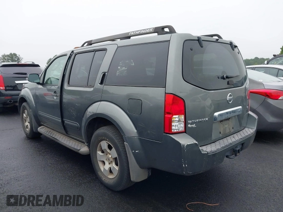 2007 Nissan Pathfinder S with VIN 5N1AR18U07C630726, listed as a IAAI auction lot 42340799 with 255,909 mi miles and . Bid and sale history available at DreamBid. Image 3.