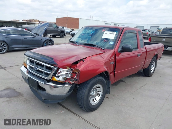 1999 Ford Ranger XLT with VIN 1FTYR14X1XPA65494, listed as a IAAI auction lot 41770450 with 80,418 mi miles. Bid and sale history available at carsss.com. Image 18.