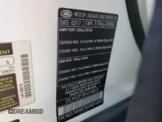 2017 Land Rover Range Rover Sport SE с VIN SALWG2FV9HA146819, выставлен на аукционе Copart как лот 45926055 с пробегом 72 257 миль миль и Списание • Salvage title. История ставок и продаж доступна на DreamBid. Изображение 13.
