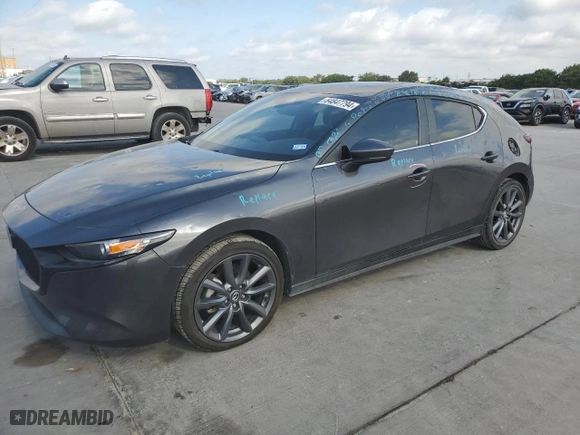 2021 Mazda Mazda3 Hatchback Preferred with VIN JM1BPALLXM1401507, listed as a Copart auction lot 64847794 with 45,728 mi miles and Clean Title. Bid and sale history available at carsss.com. Image 1.