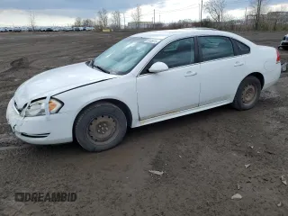 2012 Chevrolet Impala LS Retail with VIN 2G1WA5E36C1118854, listed as a Copart auction lot 55128075 with 200,199 mi miles and Salvage title. Bid and sale history available at DreamBid. Image 1.
