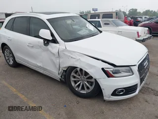 2015 Audi Q5 Premium Plus with VIN WA1LFAFP4FA085377, listed as a IAAI auction lot 41925060 with 99,940 mi miles and . Bid and sale history available at DreamBid. Image 1.