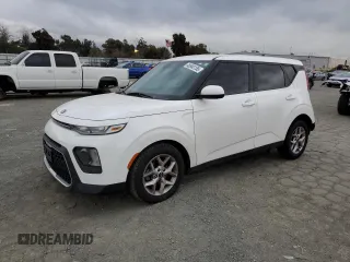 2020 Kia Soul LX with VIN KNDJ23AU3L7714685, listed as a Copart auction lot 48540155 with 89,168 mi miles and Salvage Title. Bid and sale history available at carsss.com. Image 1.