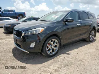 2016 Kia Sorento SXL z VIN 5XYPK4A52GG172710, wystawiony jako Copart lot #61829845 z przebiegiem 201 204 mil mil oraz Czysty tytuł • Clean title. Historia ofert i sprzedaży dostępna na DreamBid. Obrazek 1.