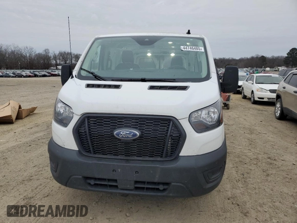 2023 Ford Transit Cargo with VIN 1FTYE1Y88PKB74921, listed as a Copart auction lot 44746485 with 52,376 mi miles and Salvage Title. Bid and sale history available at carsss.com. Image 5.