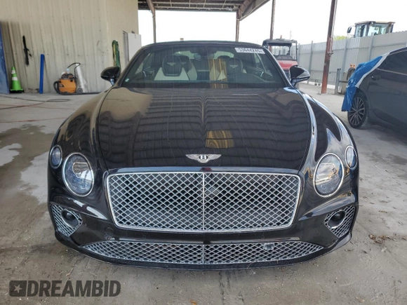 2022 Bentley Continental GT GT V8 with VIN SCBDG4ZGXNC093834, listed as a Copart auction lot 53644245 with 6,578 mi miles and Salvage Title. Bid and sale history available at DreamBid. Image 5.