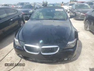 2004 BMW 6 Series 645Ci with VIN WBAEK73474B321001, listed as a Copart auction lot 75551344 with 0 mi miles and Non Repairable. Bid and sale history available at carsss.com. Image 5.