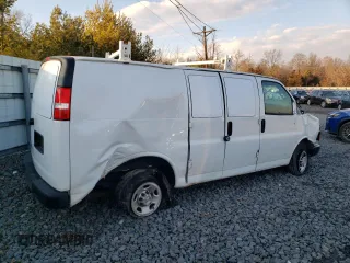 2022 Chevrolet Express Cargo with VIN 1GCWGAFP5N1185244, listed as a Copart auction lot 86700134 with Not provided miles and Salvage title. Bid and sale history available at DreamBid. Image 3.