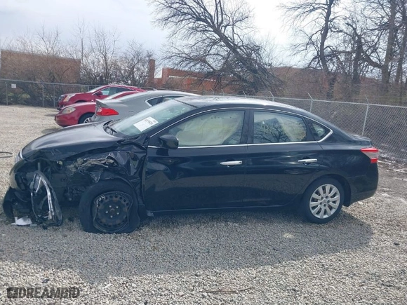 2015 Nissan Sentra SR with VIN 3N1AB7AP0FY284329, listed as a IAAI auction lot 41879533 with 116,445 mi miles. Bid and sale history available at carsss.com. Image 15.