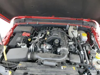 2023 Jeep Wrangler Sport with VIN 1C4HJXDG3PW584885, listed as a Copart auction lot 86057344 with 13,504 mi miles and Salvage Title. Bid and sale history available at DreamBid. Image 12.