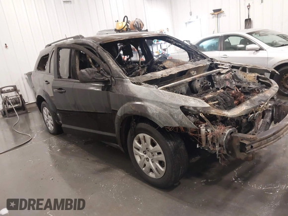 2018 Dodge Journey SE with VIN 3C4PDCAB8JT518673, listed as a IAAI auction lot 41689200 with Not Provided miles. Bid and sale history available at carsss.com. Image 1.