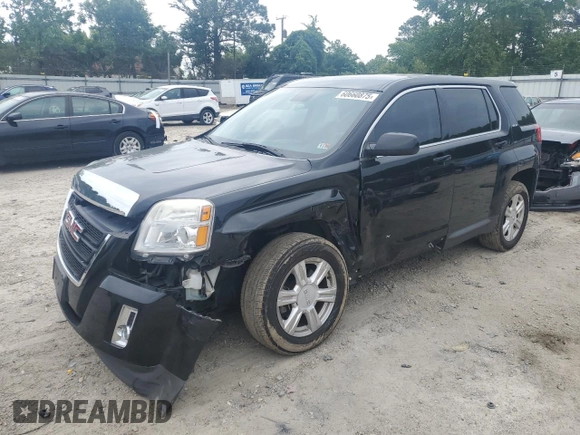 2014 GMC Terrain SLE z VIN 2GKALMEK1E6215225, wystawiony jako Copart lot #60660875 z przebiegiem 127 831 mil mil oraz Szkoda całkowita • Salvage title. Historia ofert i sprzedaży dostępna na DreamBid. Obrazek 1.