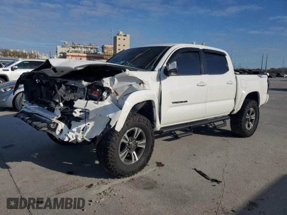 2017 Toyota Tacoma SR5 with VIN 5TFAZ5CN5HX024926, listed as a Copart auction lot 48684115 with Not Provided miles and Salvage Title. Bid and sale history available at DreamBid. Image 1.