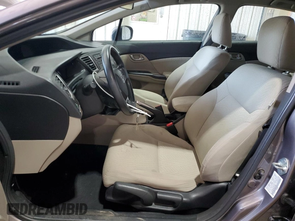 2014 Honda Civic Sedan LX with VIN 19XFB2F55EE218663, listed as a Copart auction lot 54677245 with 131,723 mi miles and Salvage Title. Bid and sale history available at carsss.com. Image 7.