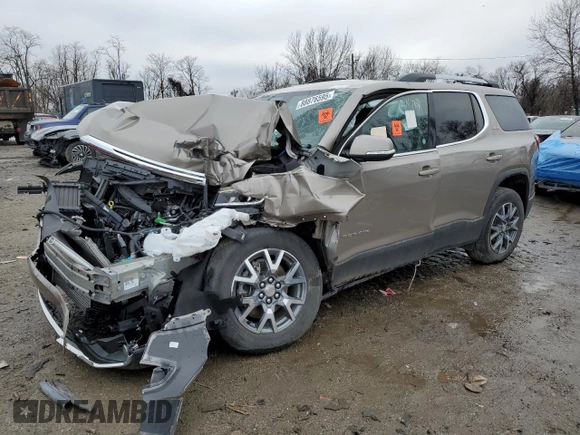 2023 GMC Acadia SLT with VIN 1GKKNML48PZ171556, listed as a Copart auction lot 88876595 with Not Provided miles and Non Repairable. Bid and sale history available at DreamBid. Image 1.
