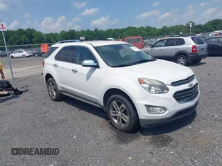 2016 Chevrolet Equinox LTZ z VIN 2GNFLGEK6G6146464, wystawiony jako IAAI lot #42592421 z przebiegiem 126 354 mil mil oraz . Historia ofert i sprzedaży dostępna na DreamBid. Obrazek 1.