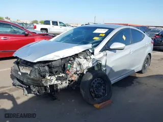 2012 Hyundai Elantra GLS with VIN KMHDH4AE6CU460641, listed as a IAAI auction lot 41926289 with 1 mi miles. Bid and sale history available at carsss.com. Image 6.