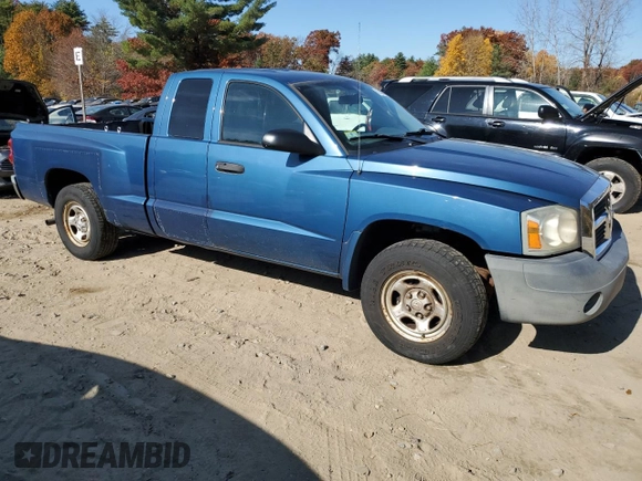 2006 Dodge Dakota ST with VIN 1D7HE22N06S528617, listed as a Copart auction lot 77404024 with 147,398 mi miles and Clean Title. Bid and sale history available at DreamBid. Image 4.