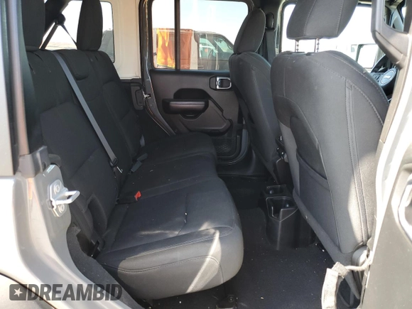 2018 Jeep Wrangler Unlimited Sport with VIN 1C4HJXDG9JW239352, listed as a Copart auction lot 60150475 with 53,697 mi miles and Salvage title. Bid and sale history available at DreamBid. Image 10.