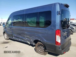 2023 Ford Transit Passenger XL with VIN 1FBAX2C89PKB28625, listed as a Copart auction lot 79552174 with 6,212 mi miles and Salvage Title. Bid and sale history available at DreamBid. Image 2.