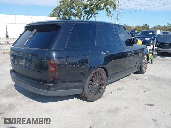 2014 Land Rover Range Rover Autobiography with VIN SALGV2EF3EA127229, listed as a IAAI auction lot 41336027 with 108,081 mi miles and . Bid and sale history available at DreamBid. Image 4.
