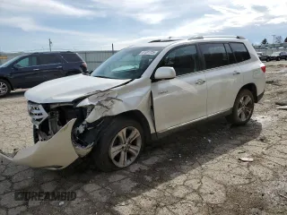2013 Toyota Highlander Limited with VIN 5TDDK3EH4DS216626, listed as a Copart auction lot 51591725 with 121,790 mi miles and Clean title. Bid and sale history available at DreamBid. Image 1.