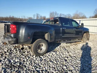 2015 Chevrolet Silverado 3500HD LTZ with VIN 1GC4K0E82FF640596, listed as a Copart auction lot 86796514 with 254,712 mi miles and Salvage Title. Bid and sale history available at DreamBid. Image 3.