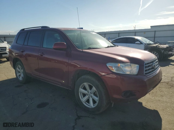 2009 Toyota Highlander with VIN JTEDS41A392087397, listed as a Copart auction lot 84896794 with 141,120 mi miles and Salvage Title. Bid and sale history available at carsss.com. Image 4.
