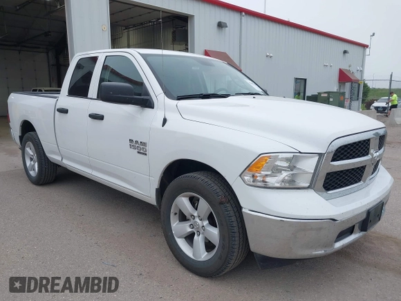 2024 Ram 1500 SLT with VIN 1C6RR7GG3RS157779, listed as a IAAI auction lot 42488148 with 34,814 mi miles and . Bid and sale history available at DreamBid. Image 1.