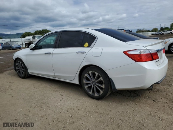 2015 Honda Accord Sedan Sport with VIN 1HGCR2F53FA264898, listed as a Copart auction lot 53395765 with 161,578 mi miles and Salvage Title. Bid and sale history available at carsss.com. Image 2.