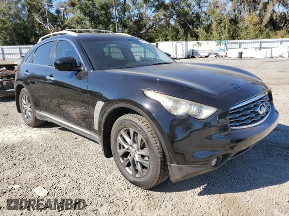 2010 Infiniti FX with VIN JN8AS1MU6AM801001, listed as a Copart auction lot 84213264 with 135,296 mi miles and Clean Title. Bid and sale history available at DreamBid. Image 4.