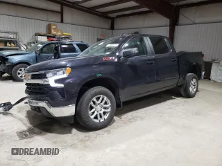 2022 Chevrolet Silverado 1500 LT with VIN 1GCUDDED7NZ605127, listed as a Copart auction lot 46609705 with 78,212 mi miles and Salvage Title. Bid and sale history available at DreamBid. Image 1.