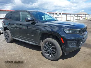 2023 Jeep Grand Cherokee Overland with VIN 1C4RJHDG2PC526889, listed as a IAAI auction lot 42247177 with 71,390 mi miles and . Bid and sale history available at DreamBid. Image 1.
