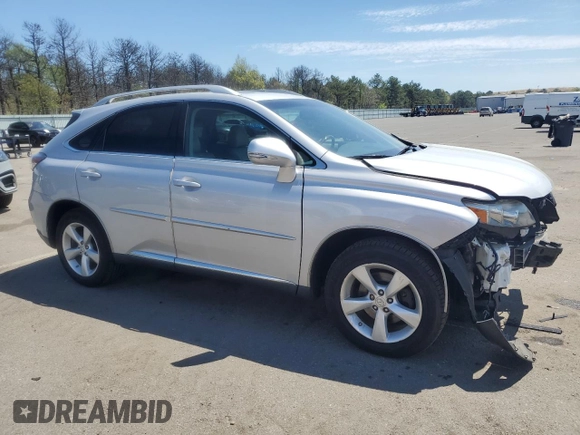 2010 Lexus RX 350 with VIN 2T2BK1BA5AC069137, listed as a Copart auction lot 55562755 with 148,393 mi miles and Salvage Title. Bid and sale history available at DreamBid. Image 4.