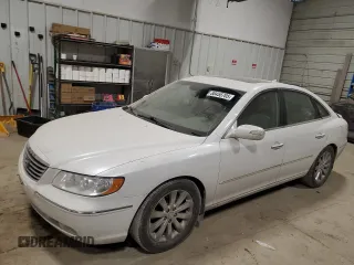 2009 Hyundai Azera Limited with VIN KMHFC46F09A372929, listed as a Copart auction lot 88455705 with 111,222 mi miles and Salvage Title. Bid and sale history available at DreamBid. Image 1.